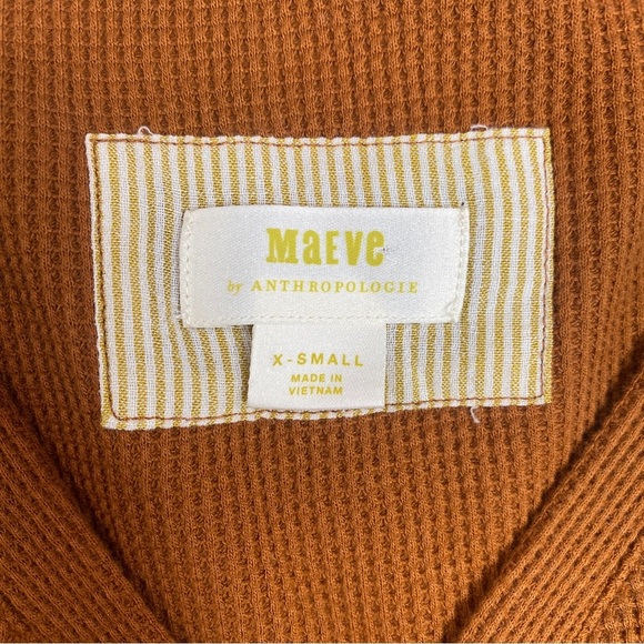 Anthroplogie Maeve Eliza Henley Babydoll Tunic‎ Shirt Top XS - Picture 3 of 11